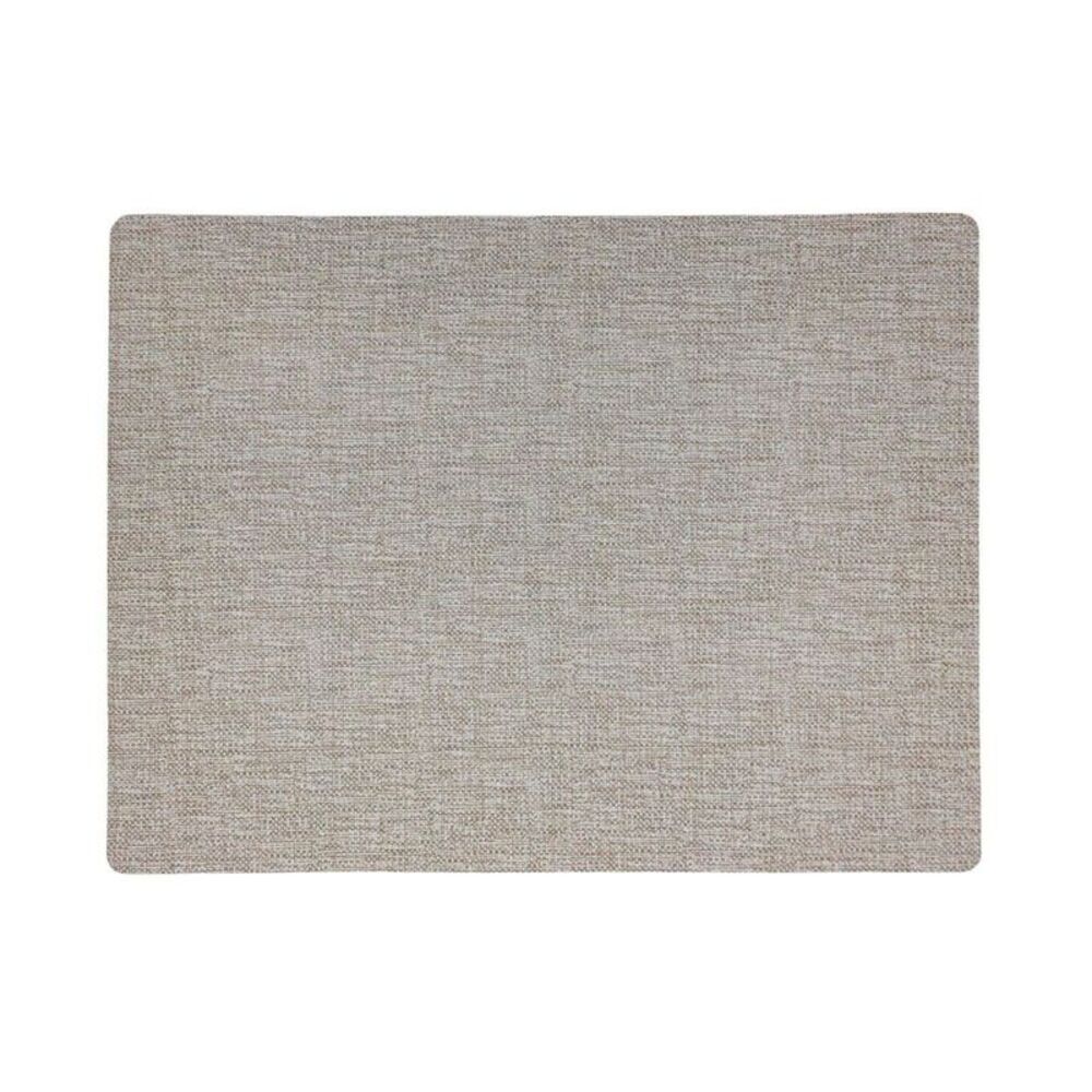 Frieling - Davanti by Frieling Set of 6 Rectangular Placemats Tan